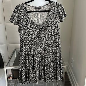 Floral mini dress